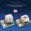 Ανεμιστήρας ψύξης CPU ICE Tower χαμηλού προφίλ για Raspberry Pi 5, σχήματος U Copp 8