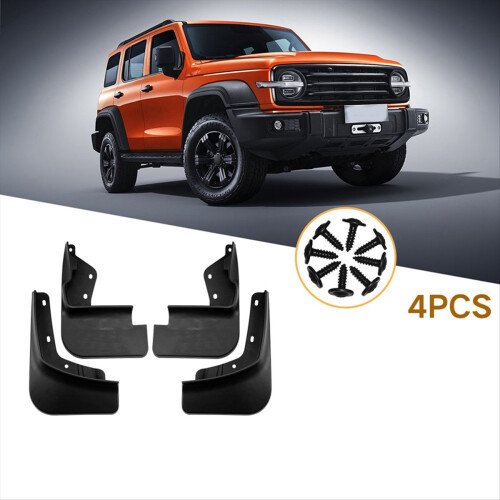Car Mud Flaps Splash Guard Mudguards MudFlaps Front Rear Fender Access 2