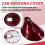 Aufkleber aus echtem Hartcarbon für Fiat 500 Abarth 595 ab 2012 (Autoantenne) 6
