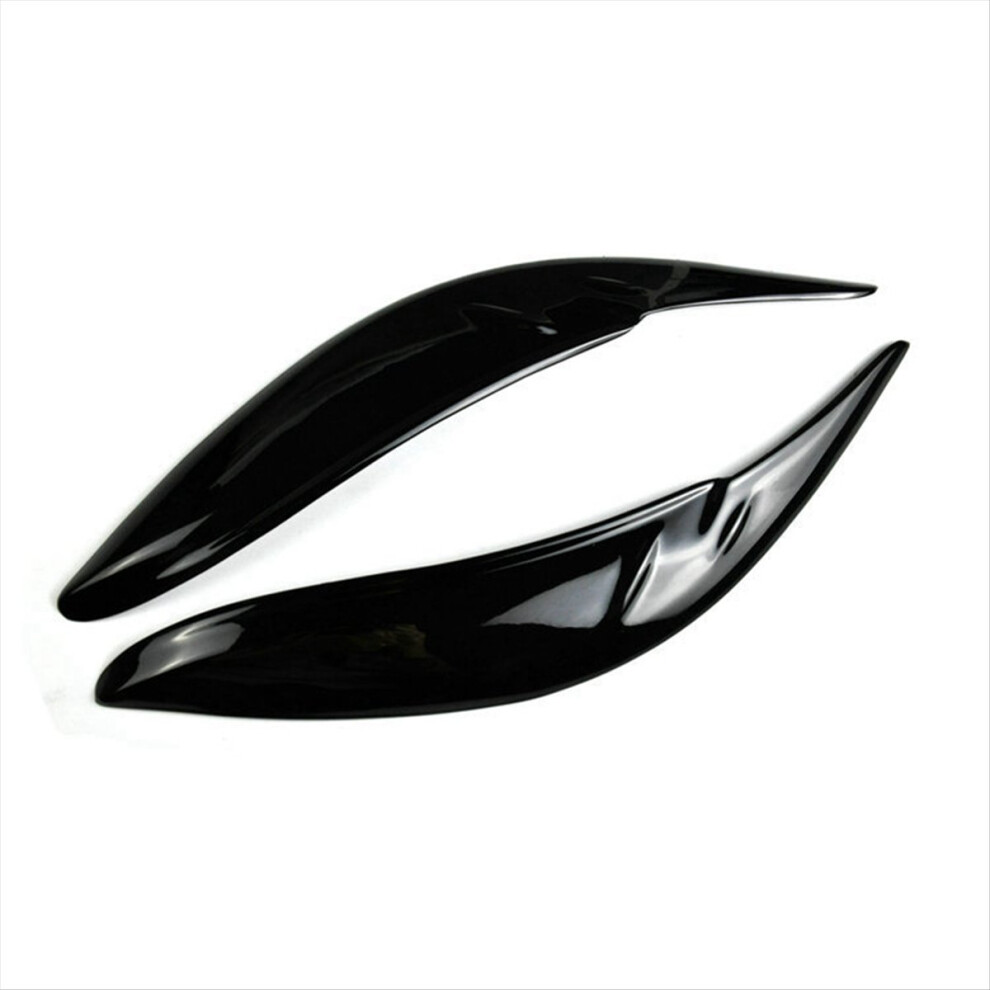 Car Resin Headlights Eyebrow Eyelid Trim Cover Sticker Car Styling Acc 4852735120135