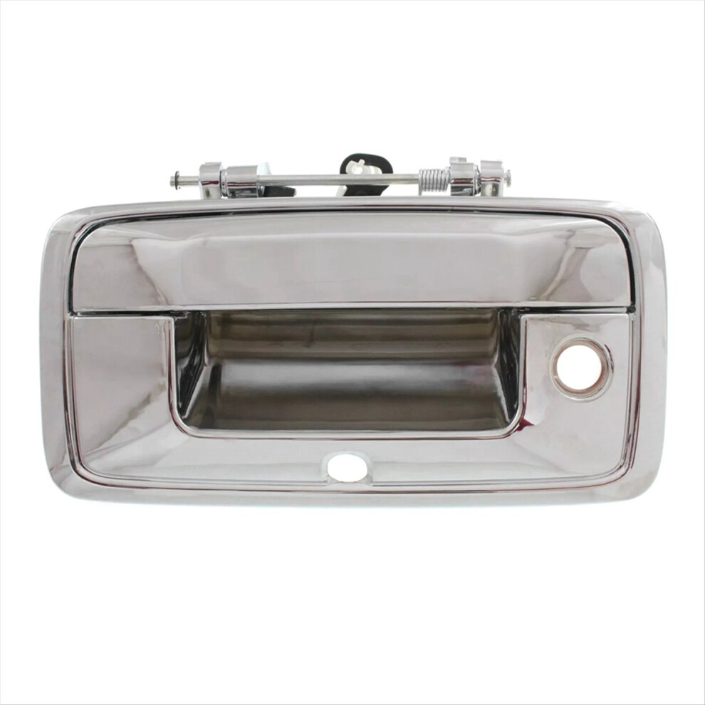 Chrome Exterior Tailgate Handle For Chevy Silverado 1500 Gmc Sierra 15 Light 4852735125031