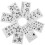 8 Sheets Vivid Realistic Temporary Tattoo Sticker Decals 7
