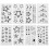8 Sheets Vivid Realistic Temporary Tattoo Sticker Decals 4