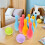 2 Set Bowling Bambini in con Pini e Palline per Interni Esterni 6