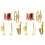 10 Pcs Mini Musical Instruments Decor 3