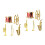 10 Pcs Mini Musical Instruments Decor 5