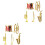 10 Pcs Mini Musical Instruments Decor 4