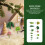 55Pcs Sand Table Adornments Simulated Tree Models Landscape Mini Props 9