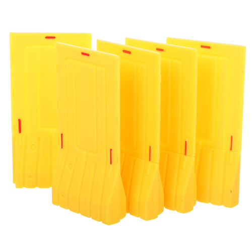 5Pz Set Giocattoli Educativo Mini E Coni Gialli