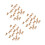 300 Pcs Mini Soldier Model Toy Playset Action Figures 8