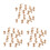 300 Pcs Mini Soldier Model Toy Playset Action Figures 7