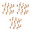 300 Pcs Mini Soldier Model Toy Playset Action Figures 9
