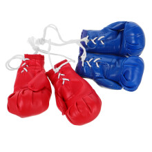 16 Pcs Mini Boxing Gloves For Car Mirror Hanging Pendant