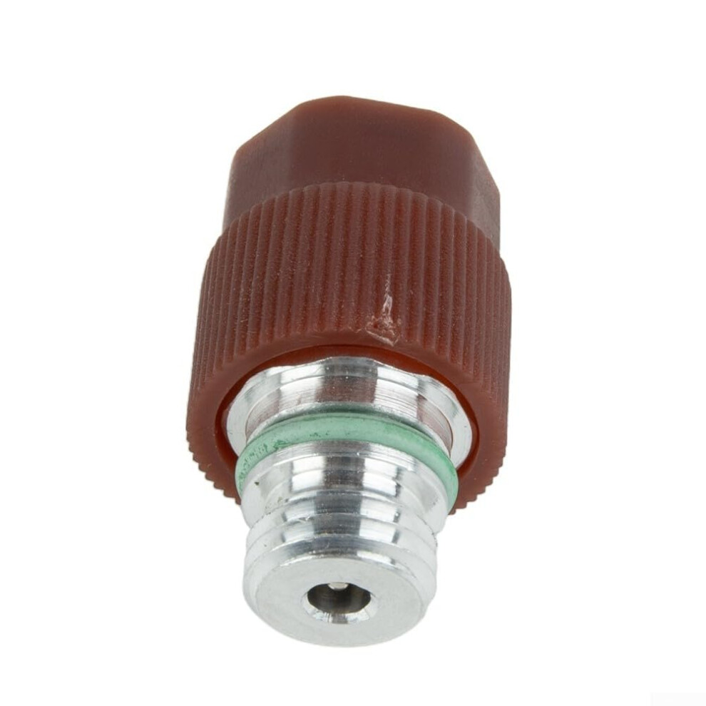 R134a Ac Service Valve With Adapter, Leak Side, Valve Core Replacement For Chrysler 9323874276656