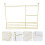 Fake Laundry Rack Simulation Cloth Stand Mini Imitation Drying Rack 3
