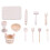 5 Sets Miniature Wooden Baking Tools For Doll House Kitchen Props 1