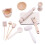 5 Sets Miniature Wooden Baking Tools For Doll House Kitchen Props 2