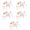 5 Sets Miniature Wooden Baking Tools For Doll House Kitchen Props 9