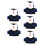 5 Set Completi Per Laurea Con Cappello Toga 4