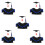 5 Set Completi Per Laurea Con Cappello Toga 9