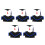 5 Set Completi Per Laurea Con Cappello Toga 10