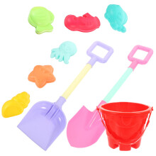 1Set ABS Strandspeelgoed Emmer Set Voor Kinderen, Duurzaam En Creatief