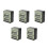 5Pcs Mini Oven Dollhouse Kitchen Microwave Model Cooking Cabinet 8