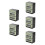 5Pcs Mini Oven Dollhouse Kitchen Microwave Model Cooking Cabinet 6