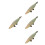 4 Figurine Realistici Atractosteus Spatula Educativo 8