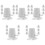 35 Pcs Clockwork DIY Toy Plastic Craft Movement Parts 5