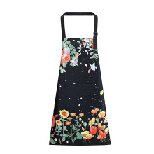 Waterproof Apron Easy to Clean for Home and Commercial-Black
