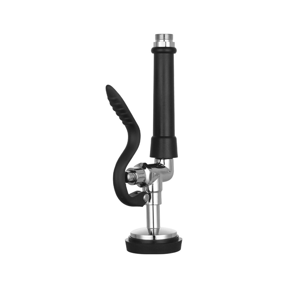 Commercial Sink Sprayer Replacement Kit For Pre Rinse Faucet, High Pressure Spray Valve Dish Sprayer Nozzle With Rubber Nozzles Hold-Down Ring, Ergono 9135470809936