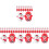 120 Mini Tumbler Natale Neve Per 4