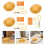6 Pcs Mini Divination Turtle Shell For Health Wealth Golden 11