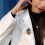 Broche de balai de sorcière festive, bijoux en alliage de 2