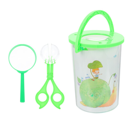 Conjunto Barril De Observação De Insetos Para Coleção