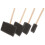 4 Pinceles De Esponja Con Mango De Madera Para Y Manualidades 9