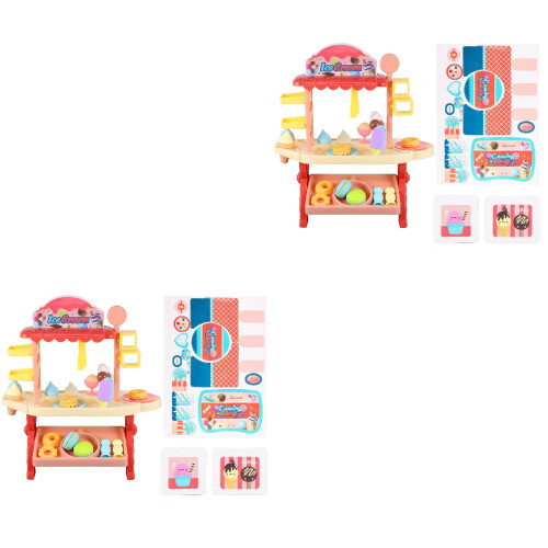 2 Sets Ijskar Speelgoed Mini Snoepkar Voor Kinderen 2