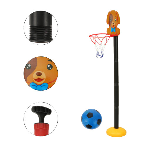 1 Set Grappige Basketbalnetten Speelgoed Met Frame 2