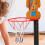 1 Set Grappige Basketbalnetten Speelgoed Met Frame 7