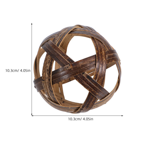 Palla Intrecciata A Mano In Bamboo Per Bambini - Calcio E Coordinamento 1