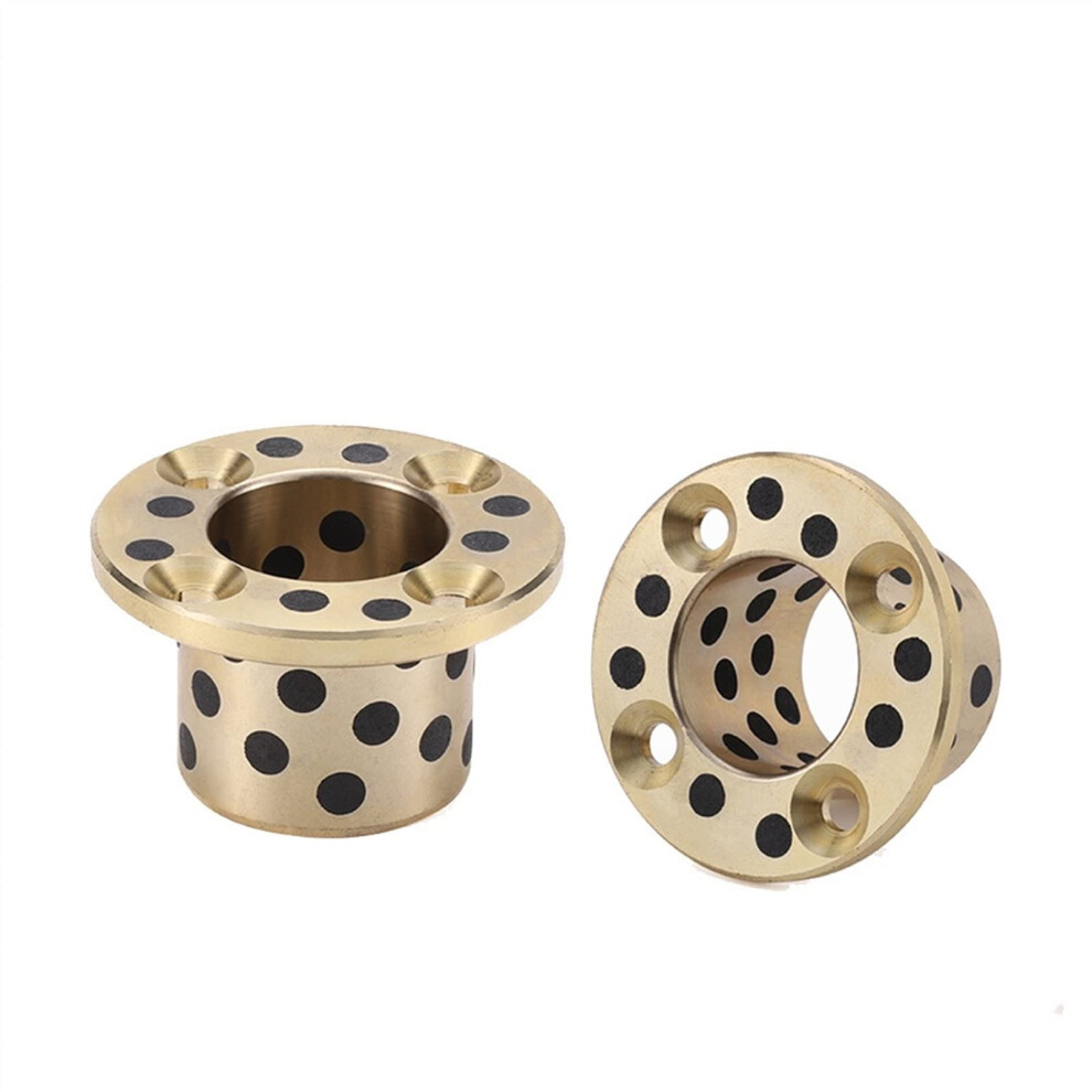 12,15Mm Inside Diameter Flat Head Bolt Thrust Flanged Brass Impregnated Graphite Oilless Bushing Idxodxhflxfh 1Pcs 9105992588725