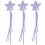 3 Bacchette A Stelle Con Nastro Da Decorazione 7