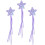 3 Bacchette A Stelle Con Nastro Da Decorazione 9