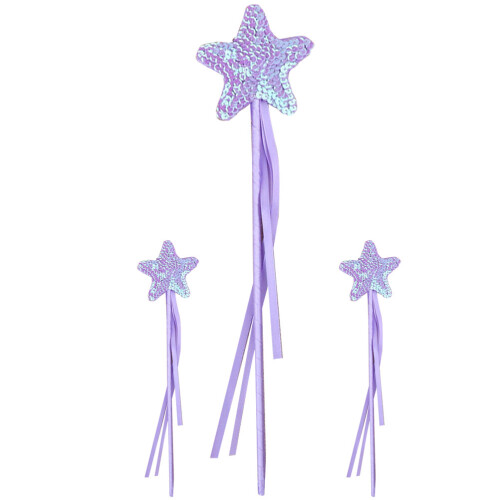 3 Bacchette A Stelle Con Nastro Da Decorazione 2
