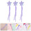 3 Bacchette A Stelle Con Nastro Da Decorazione 5
