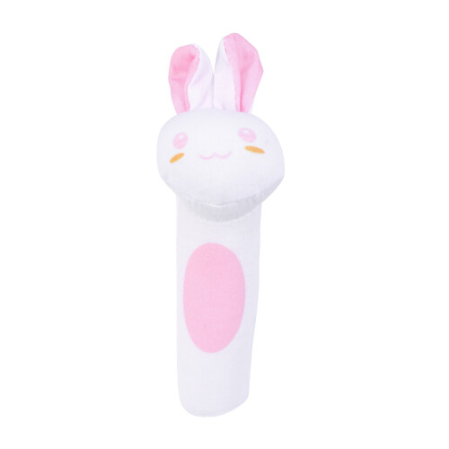 White Plush Handheld Cotton for Infant Learning
