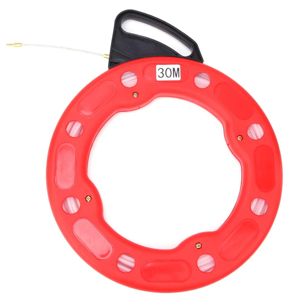 Fish Tape Fiberglass Non Conductive Wire Puller 4.0Mm 30M Cable Fishing Tool 9105992589012