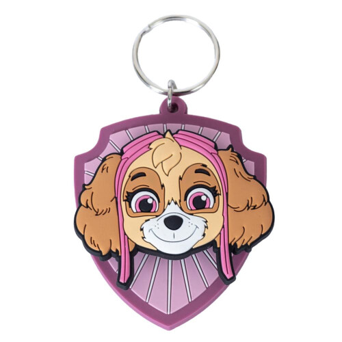 Paw Patrol Paw Patrol Skye PVC Spinner Keyring