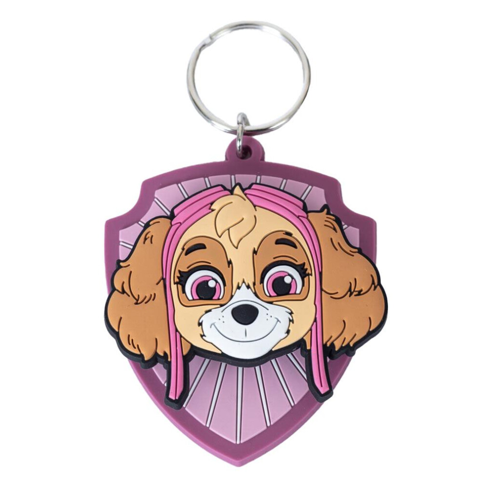 Paw Patrol Skye Pvc Spinner Keyring